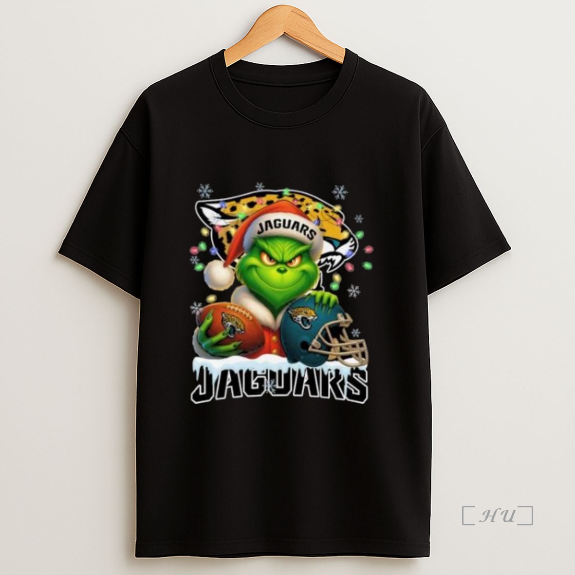 Officials Grinch X Jacksonville Jaguars Ball And Helmet Merry Christmas Premium Shirt Sweatshirt Tee