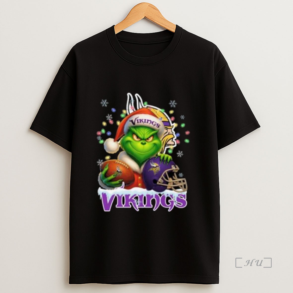 Officials Grinch X Minnesota Vikings Ball And Helmet Merry Christmas Premium Shirt Sweatshirt Tee