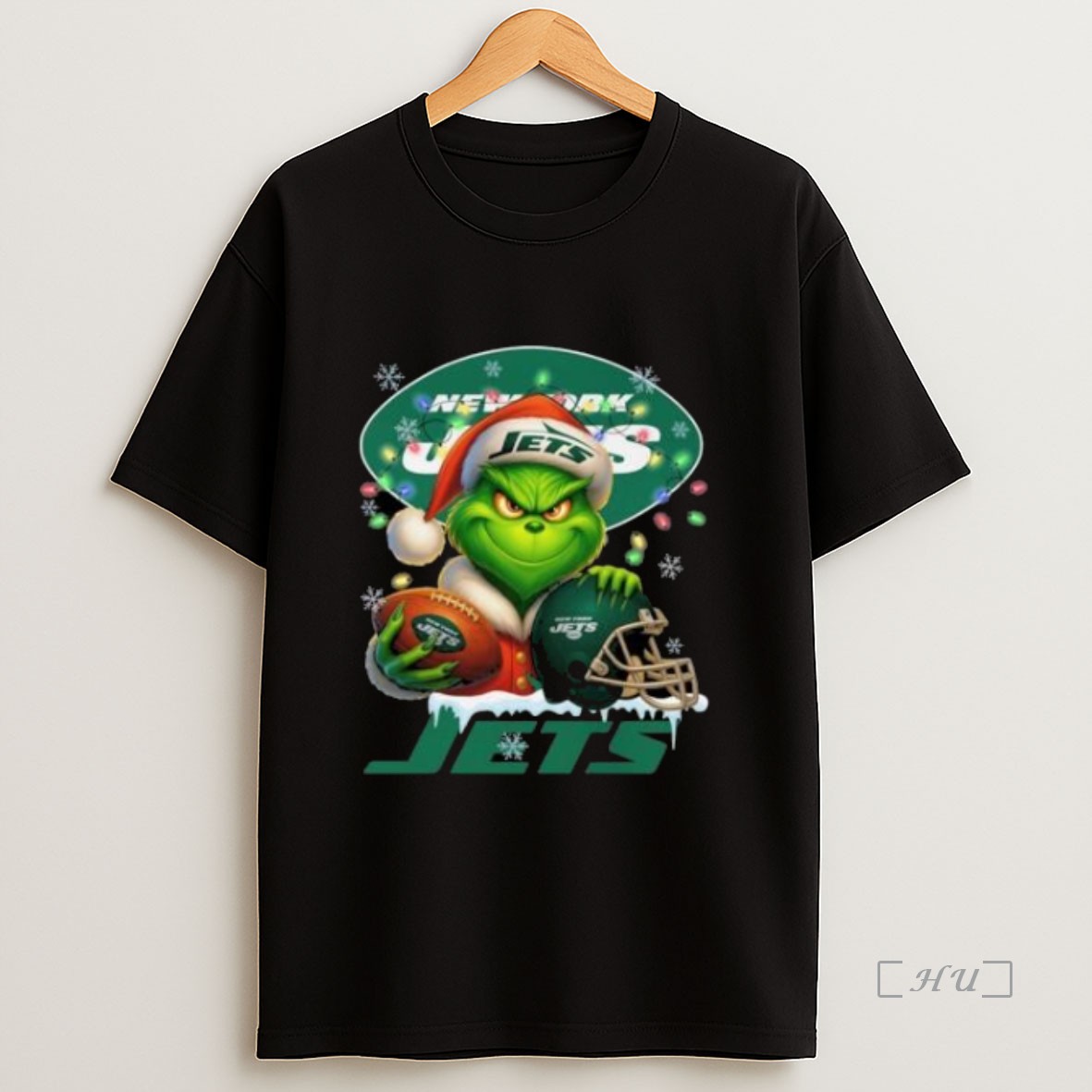 Officials Grinch X New York Jets Ball And Helmet Merry Christmas Premium Shirt Sweatshirt Tee