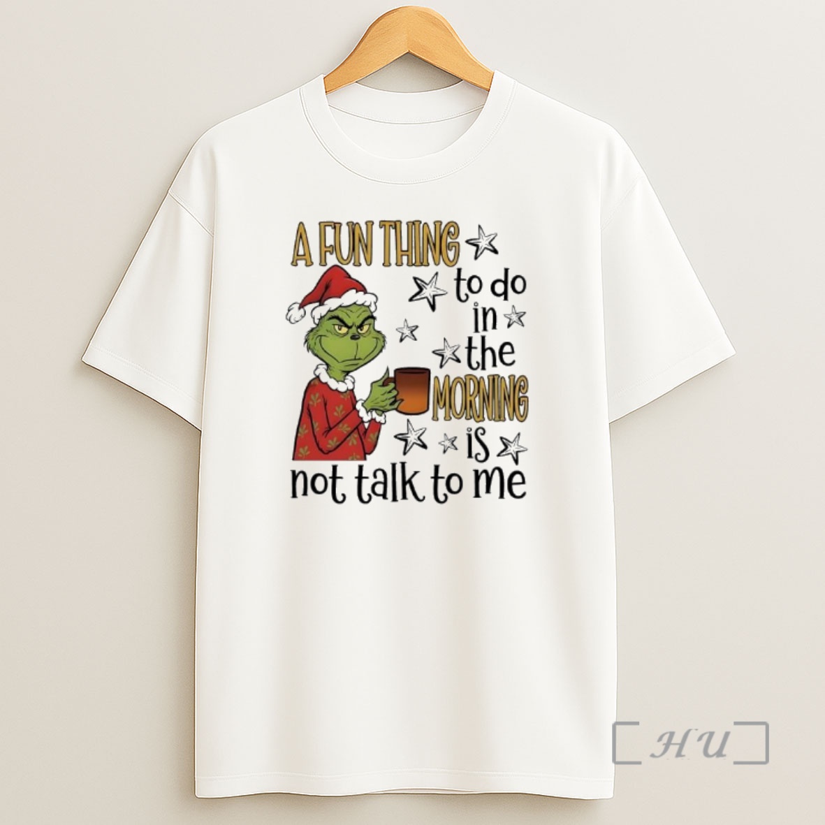 Officials Grinch A Fun Thing To Do In The Morning Is Not Talk To Me Premium Shirt Sweatshirt Tee
