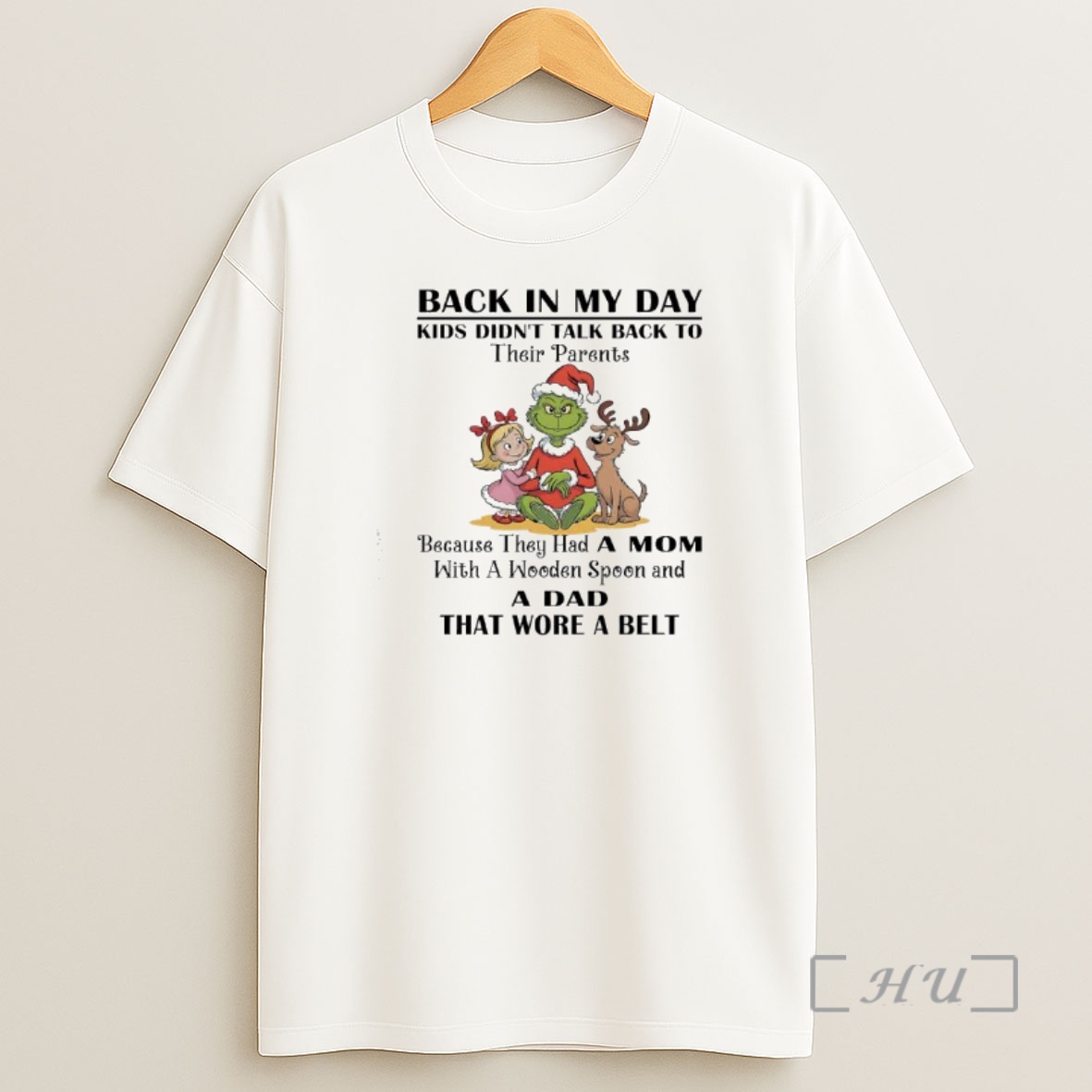 Officials Grinch And Friends Back In My Day Kids Didnt Talk Back To Their Parents Premium Shirt Sweatshirt Tee