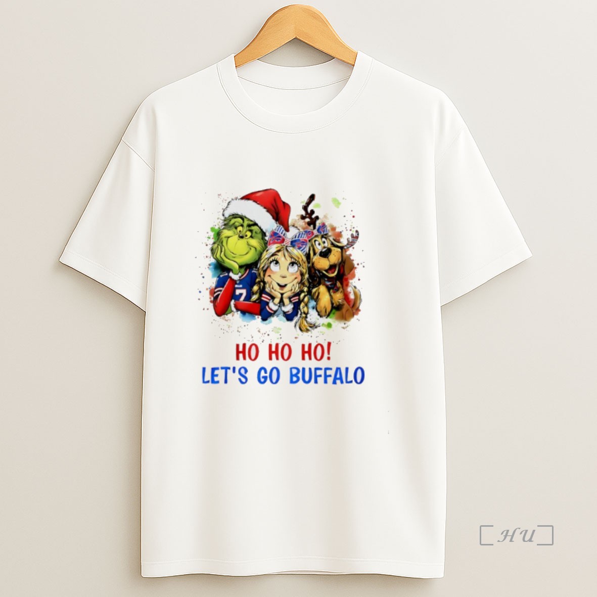Officials Grinch And Friends Ho Ho Ho Lets Go Buffalo Bills Premium Shirt Sweatshirt Tee