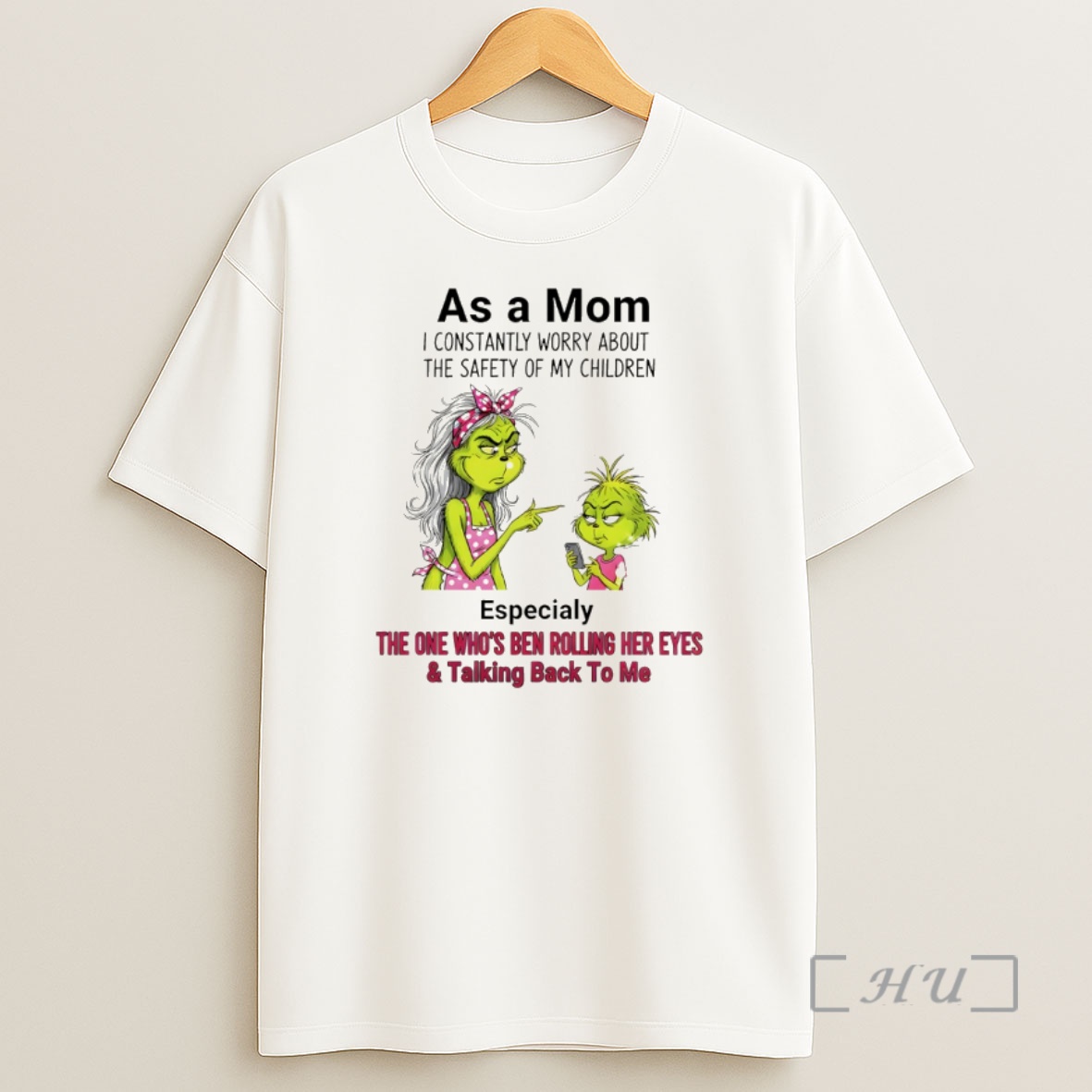 Officials Grinch As A Mom I Constantly Worry About The Safety Of My Children Especially The One Whos Ben Merry Christmas Premium Shirt Sweatshirt Tee