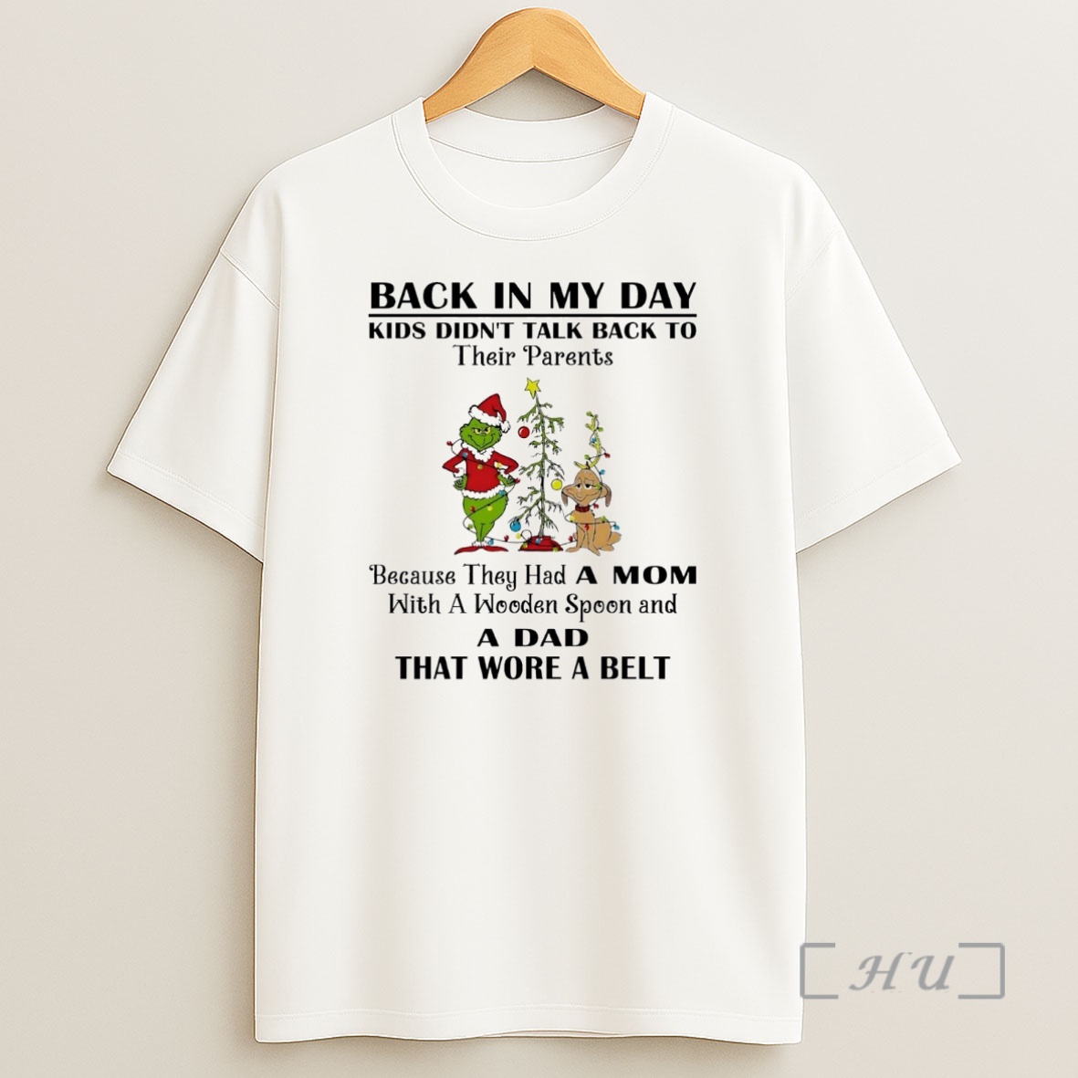 Officials Grinch Back In My Day Kids Didnt Talk Back To Their Parents Christmas Premium Shirt Sweatshirt Tee