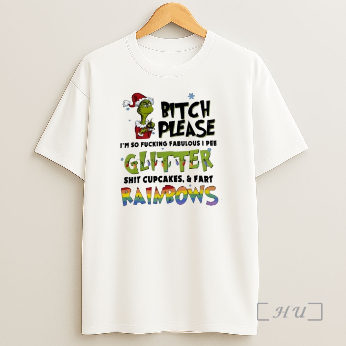 Officials Grinch Bitch Please Im So Fucking Fabulous 1 Pee Glitter Shit Cupcakes And Fart Rainbows Lgbt Premium Shirt Sweatshirt Tee