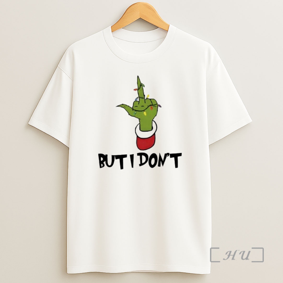 Officials Grinch Hand But I Dont Christmas Lights Premium Shirt Sweatshirt Tee