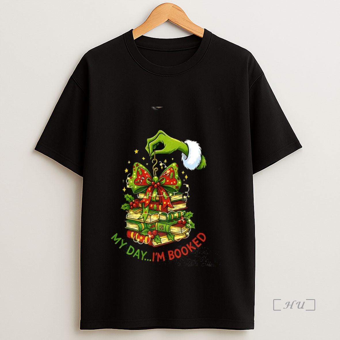 Officials Grinch Hand My Day Im Booked Merry Christmas Premium Shirt Sweatshirt Tee