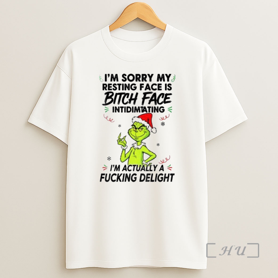 Officials Grinch If You Think Im Crazy Now Just Wait Until You Piss Me Off Christmas Premium Shirt Sweatshirt Tee