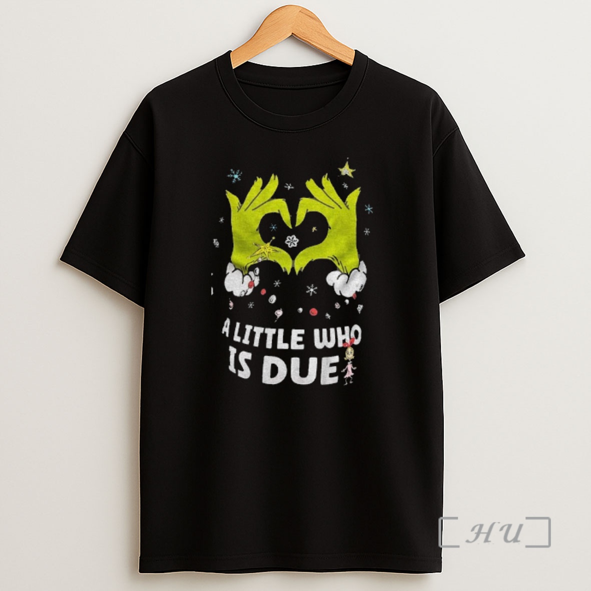 Officials Grinch Love Hands A Little Who Is Due Merry Christmas Premium Shirt Sweatshirt Tee