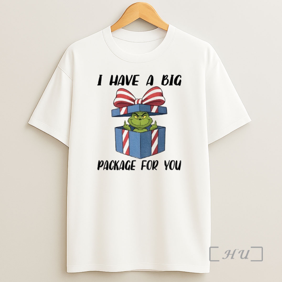 Officials Grinch Middle Finger I Have A Big Package For You Christmas Premium Shirt Sweatshirt Tee