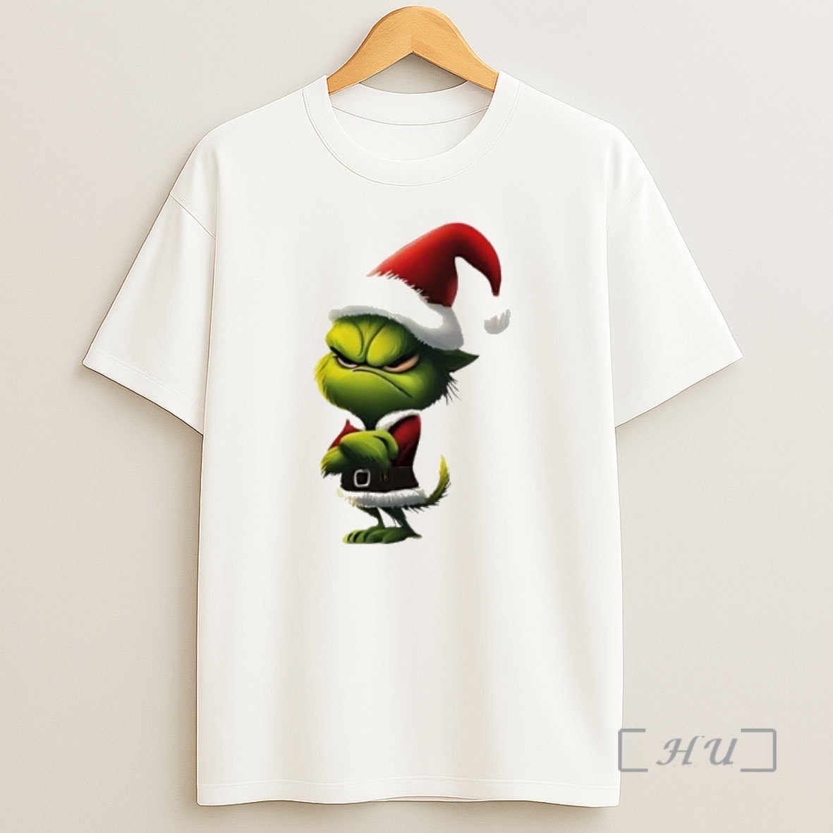 Officials Grinch With Christmas Hat Art Premium Shirt Sweatshirt Tee