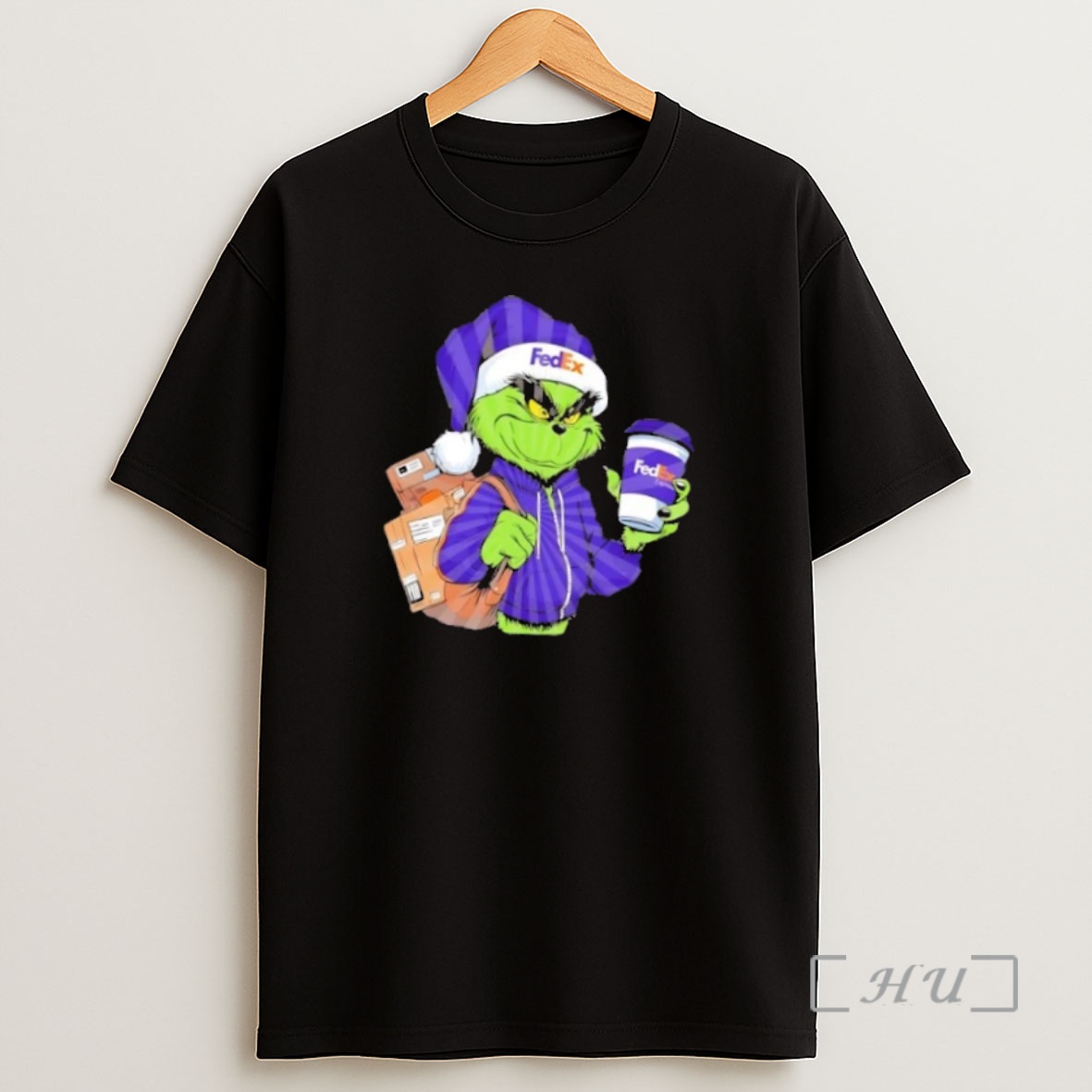 Officials Grinch X Fedex Merry Christmas Premium Shirt Sweatshirt Tee