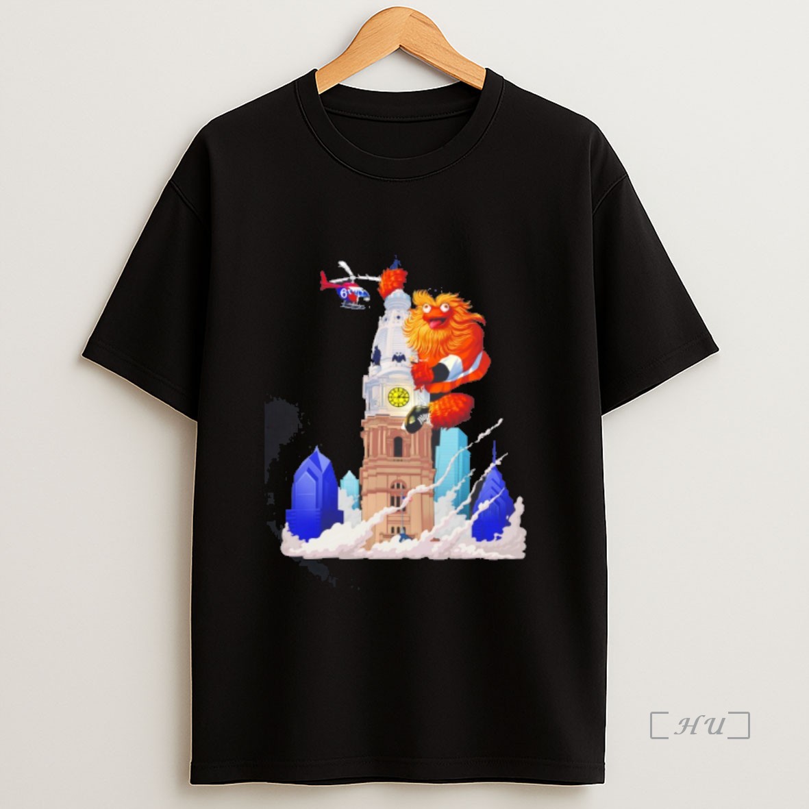 Officials Grit Kong Philadelphia Flyers Mascot Caricature Premium Shirt Sweatshirt Tee
