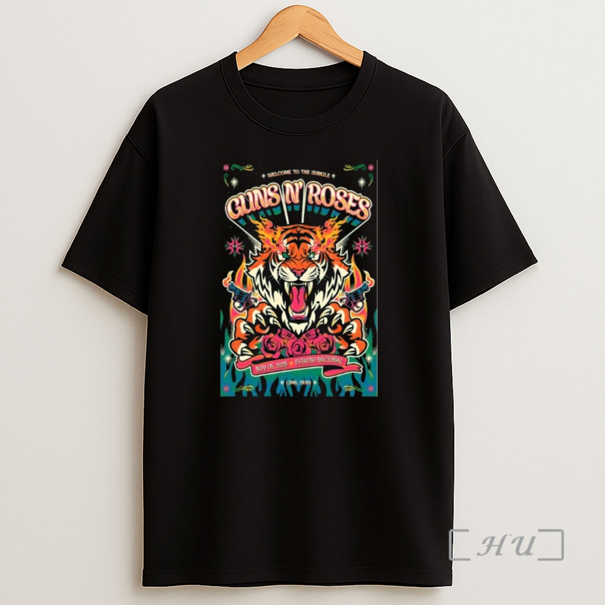 Officials Guns N Roses At Estadio Nacional In Lima Peru On Nov 5 2025 Premium Shirt Sweatshirt Tee