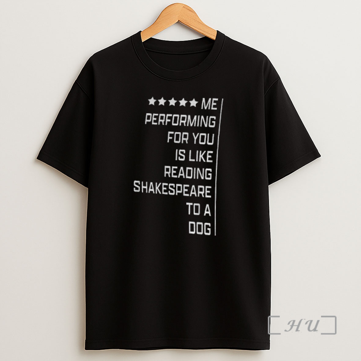 Officials Gunther Shakespeare Me Performing For You Is Like Reading Shakespeare To A Dog Premium Shirt Sweatshirt Tee
