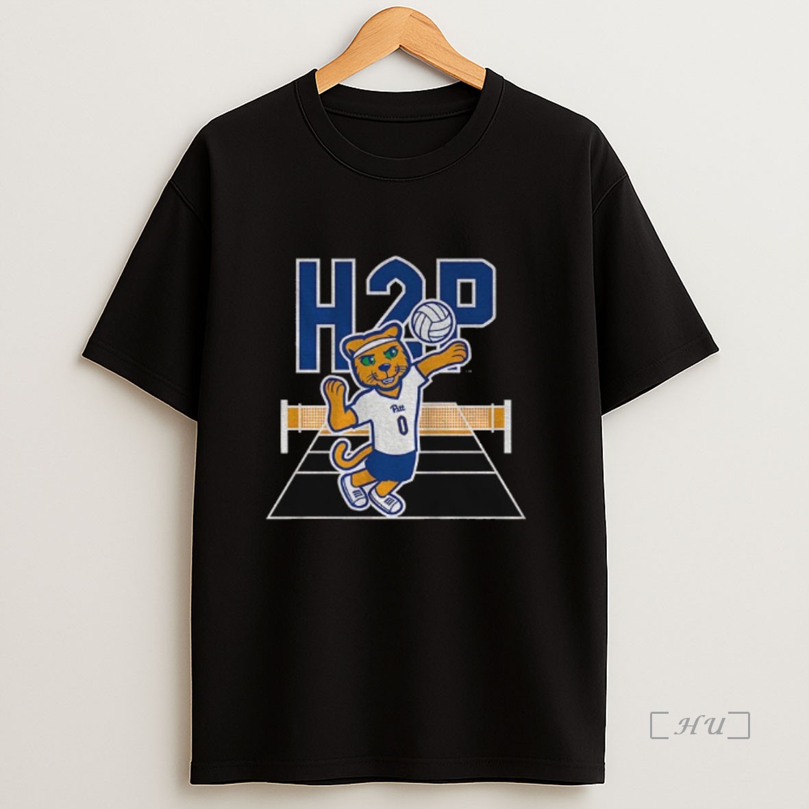 Officials H2p Pittsburgh Panthers Volleyball Mascot Logo Premium Shirt Sweatshirt Tee