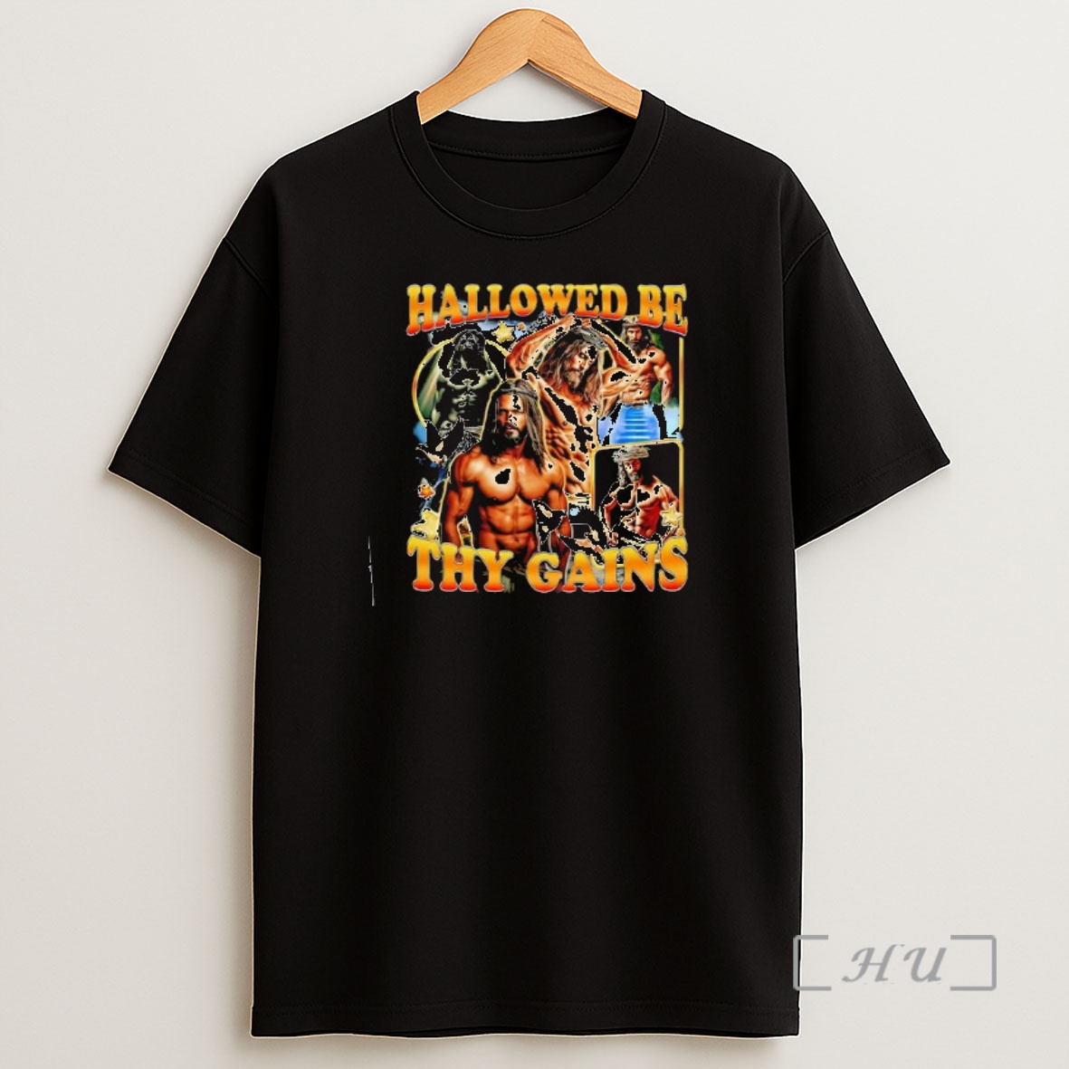 Officials Hallowed Be Thy Gains Swole Jesus Premium Shirt Sweatshirt Tee