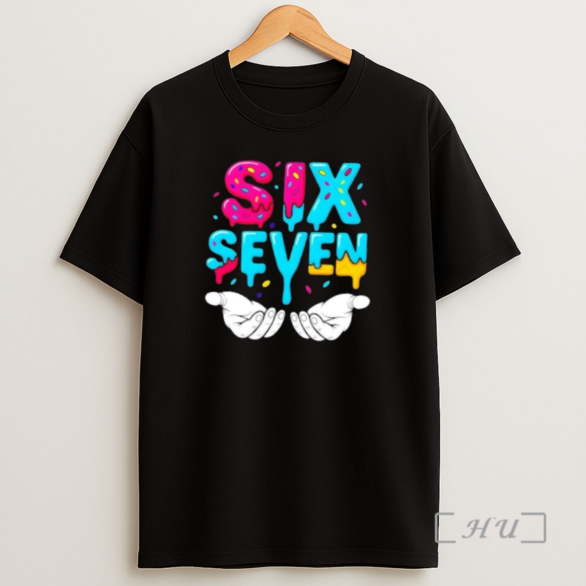 Officials Hand Hold Six Seven Ice Cream Drip 6 7 Premium Shirt Sweatshirt Tee