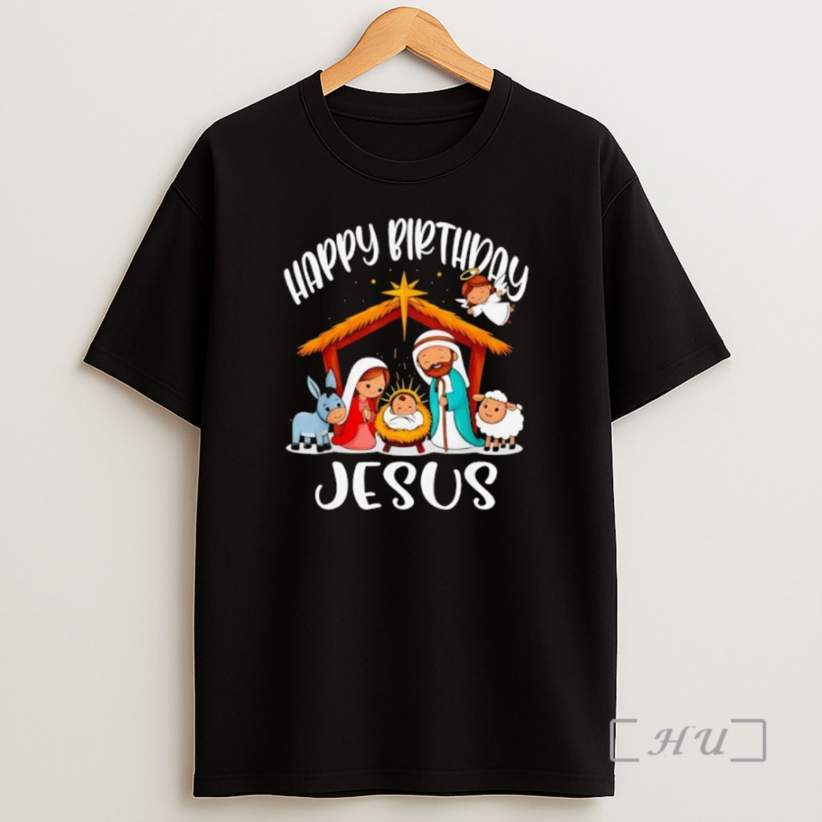 Officials Happy Birthday Jesus Merry Christmas Cartoon Premium Shirt Sweatshirt Tee