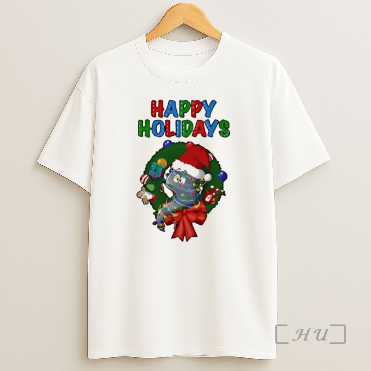Officials Happy Holidays Max Velocity Santa Hat And Christmas Lights Premium Shirt Sweatshirt Tee