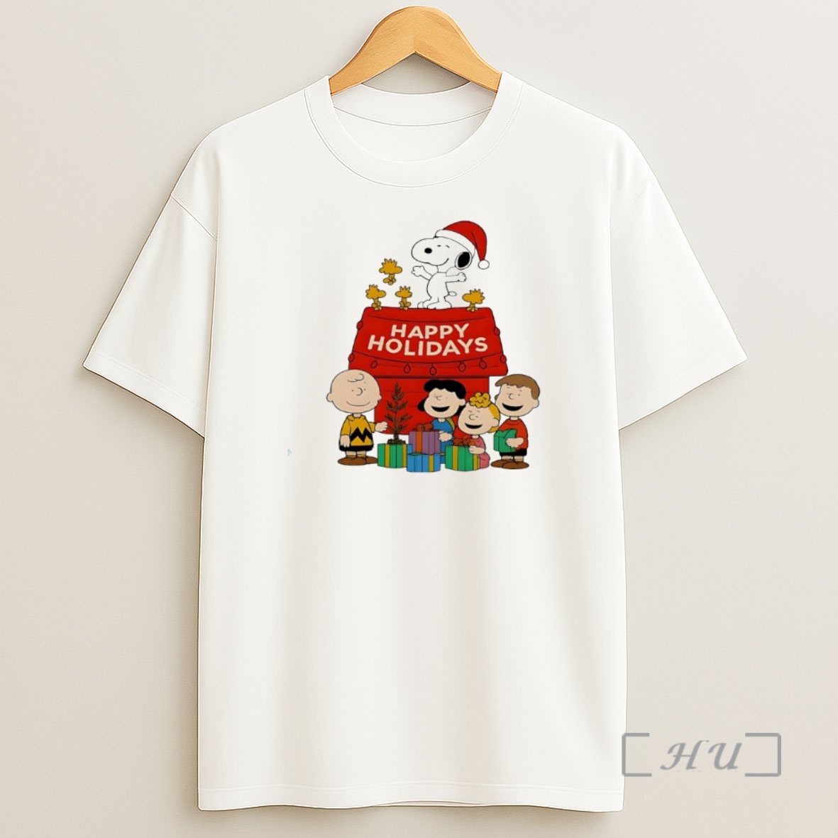 Officials Happy Holidays Peanuts Dog And Friends Premium Shirt Sweatshirt Tee