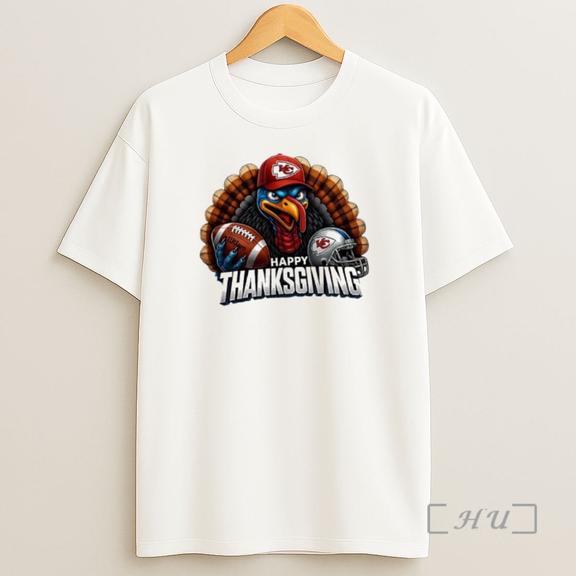Officials Happy Thanksgiving Kansas City Chiefs Turkey Graphic Premium Shirt Sweatshirt Tee