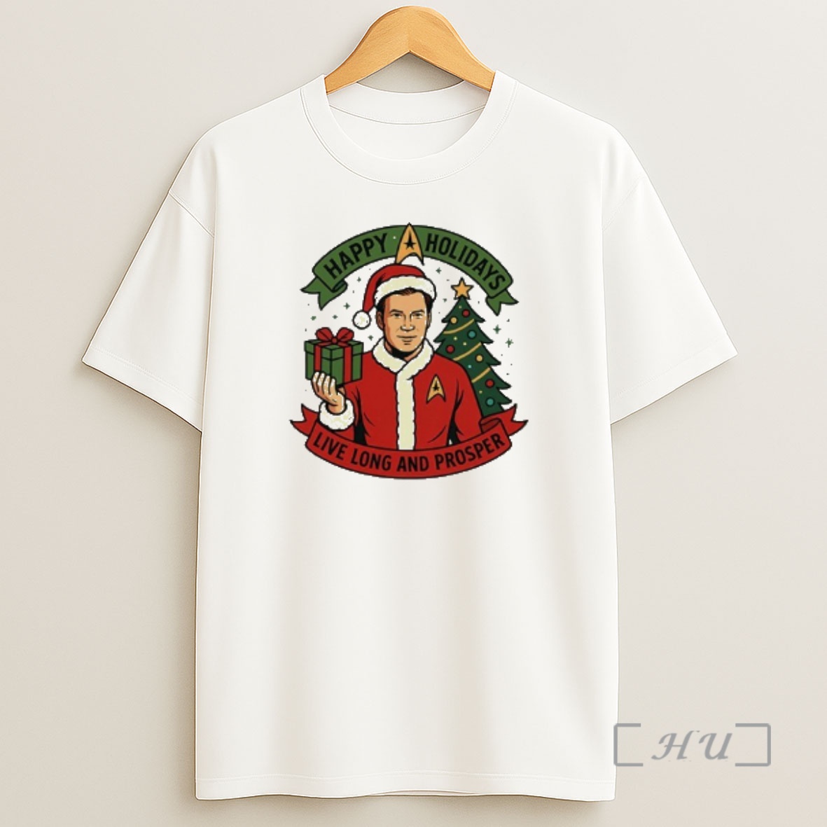 Officials Happy Holidays Live Long And Prosper Premium Shirt Sweatshirt Tee