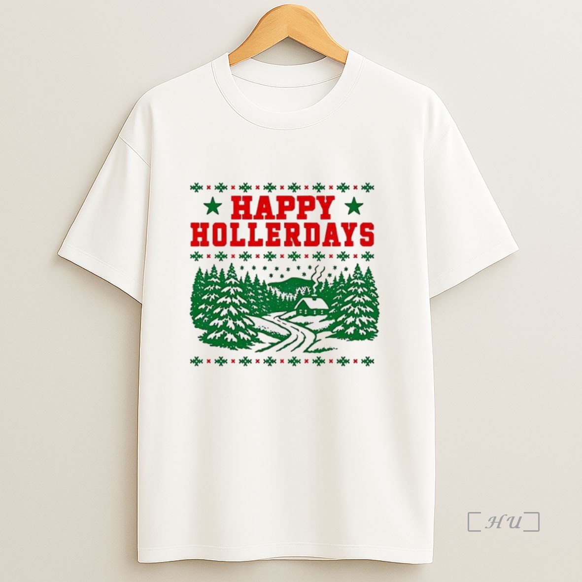 Officials Happy Hollerdays Ugly Christmas Premium Shirt Sweatshirt Tee