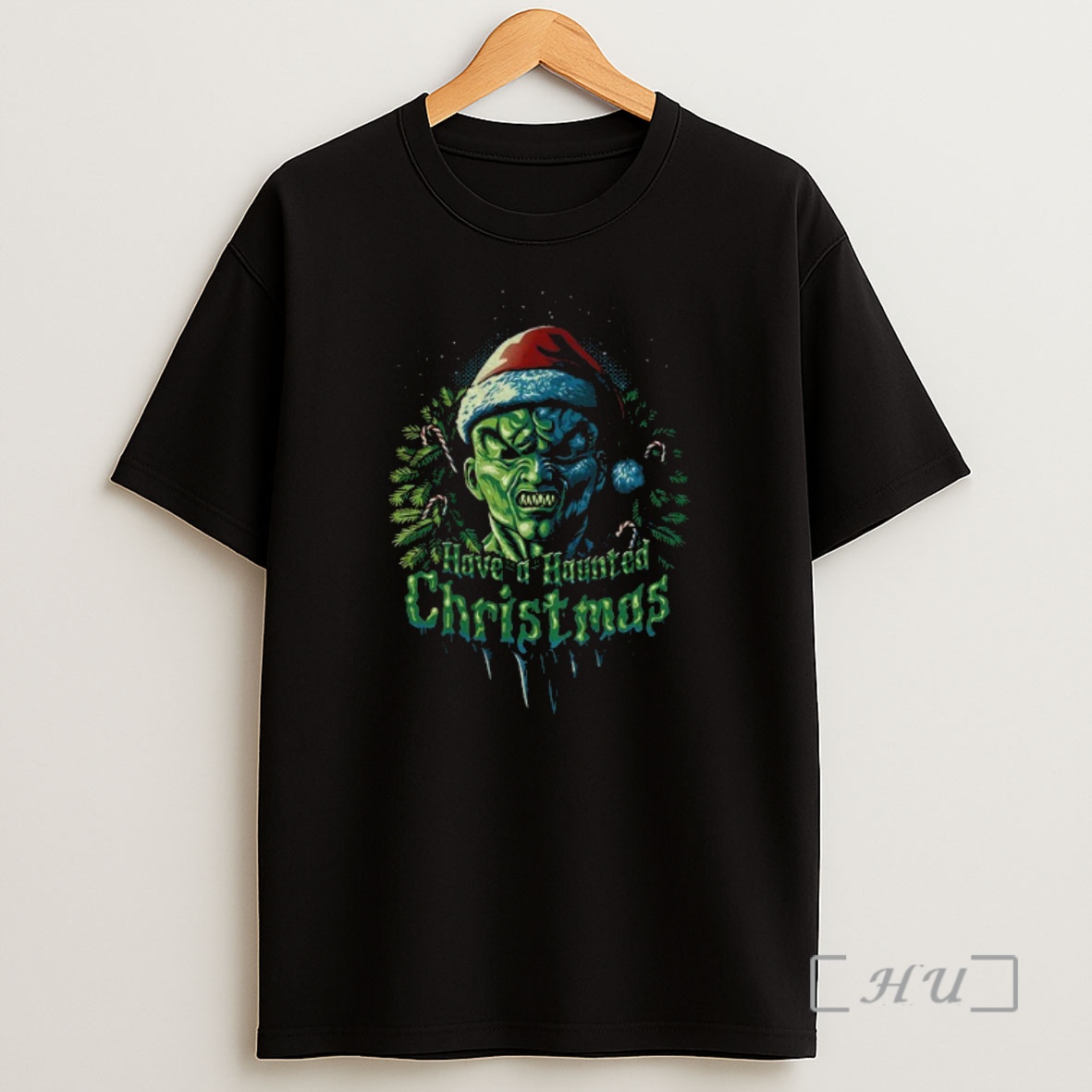 Officials Haunted Christmas Have A Haunted Christmas Premium Shirt Sweatshirt Tee