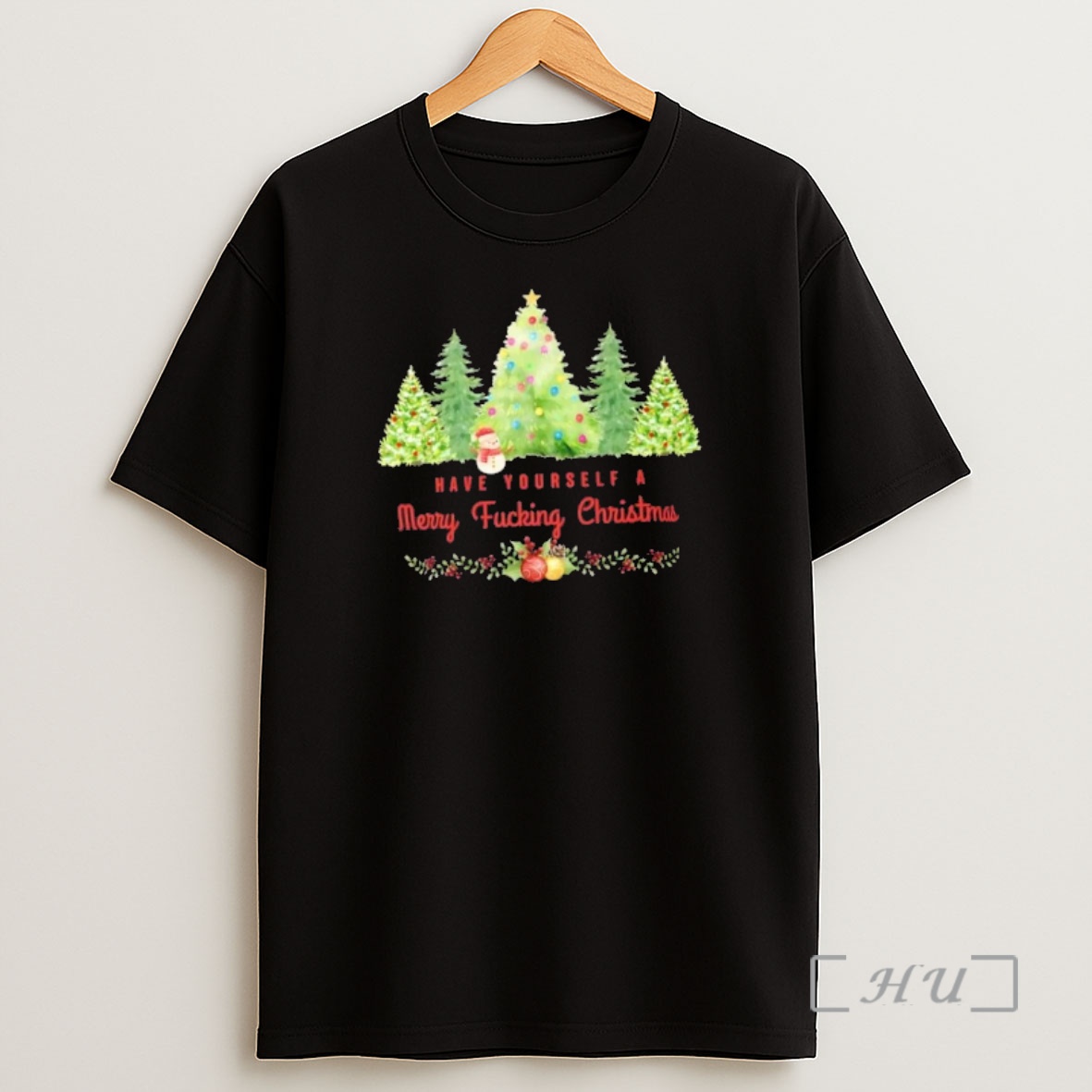 Officials Have Yourself A Merry Fuking Christmas Trees Premium Shirt Sweatshirt Tee