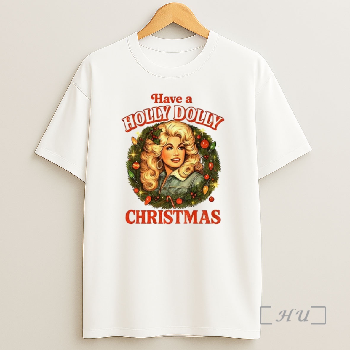 Officials Have A Holly Dolly Christmas Retro Dolly Parton Inspired Premium Shirt Sweatshirt Tee