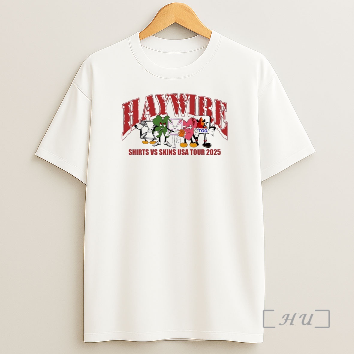 Officials Haywire Shirts Vs Skins Usa Tour 2025 Premium Shirt Sweatshirt Tee