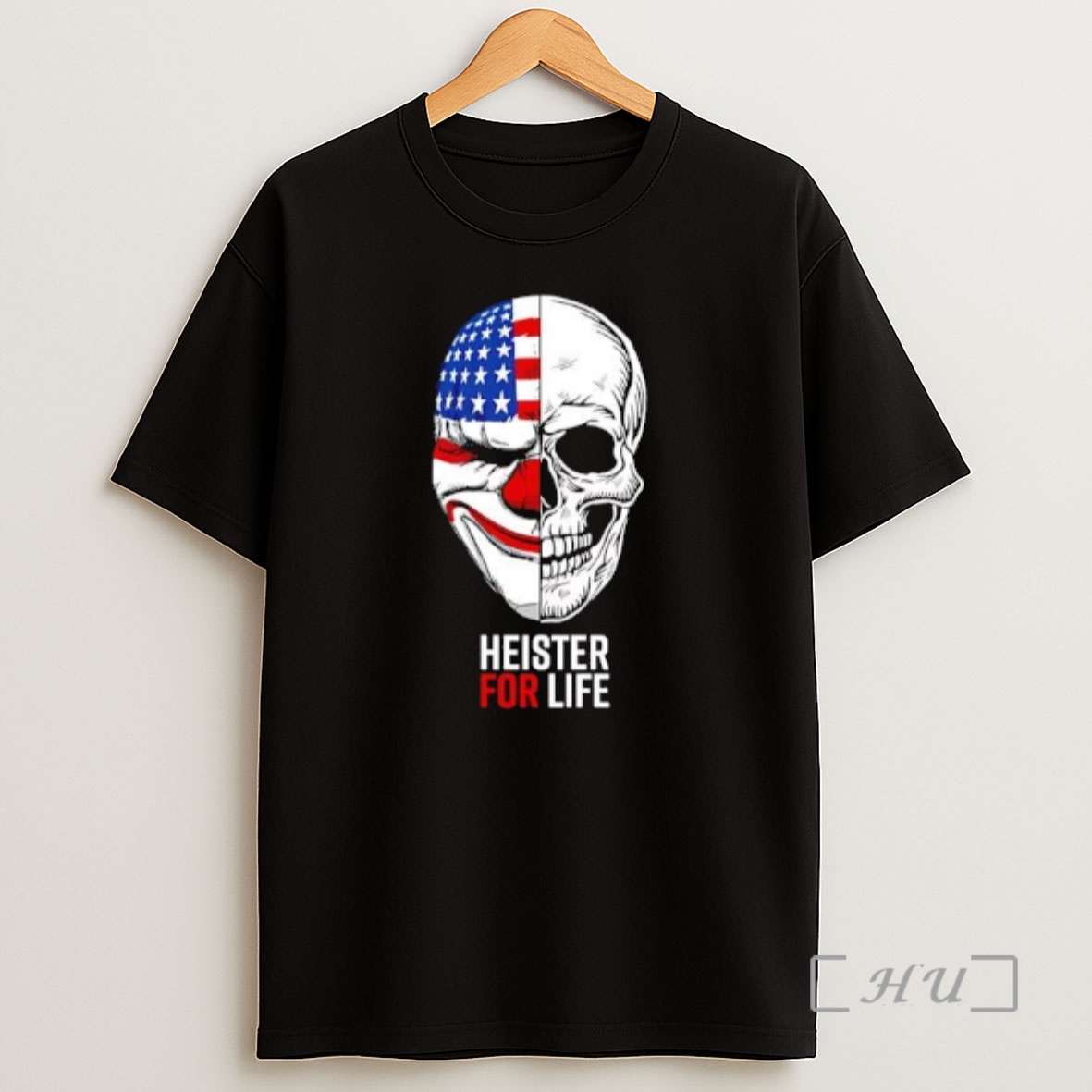 Officials Heister For Life Clown Skull Premium Shirt Sweatshirt Tee