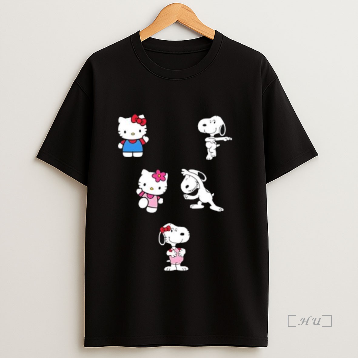 Officials Hello Kitty And Snoopy Premium Shirt Sweatshirt Tee