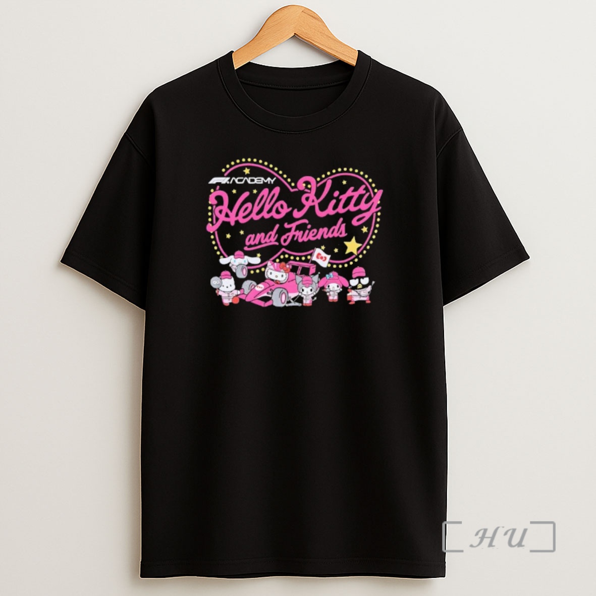 Officials Hello Kitty And Friends Formula 1 Academy Premium Shirt Sweatshirt Tee