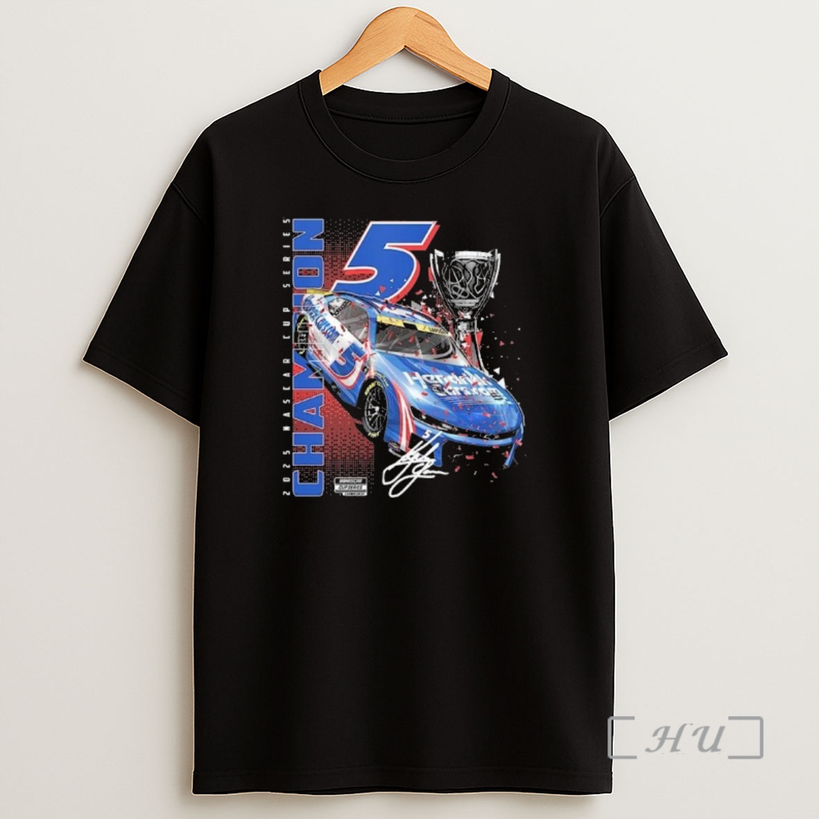 Officials Hendrick Motorsports Team Kyle Larson 2025 Nascar Cup Series Champion Car Premium Shirt Sweatshirt Tee