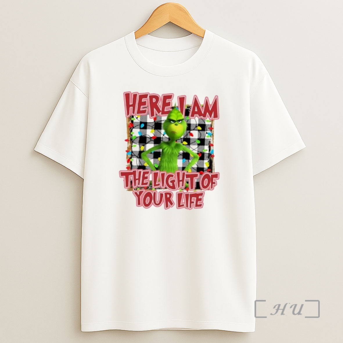 Officials Here I Am The Light Of Your Life Grinch Christmas Ornaments Premium Shirt Sweatshirt Tee