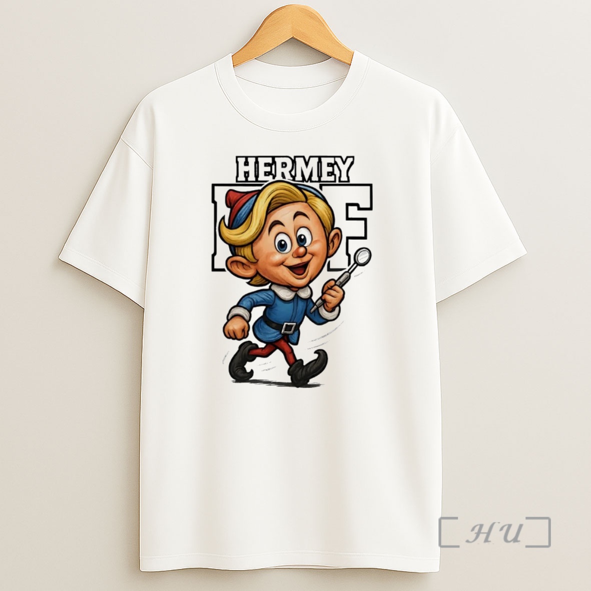 Officials Hermey The Elf Caricature Christmas Premium Shirt Sweatshirt Tee