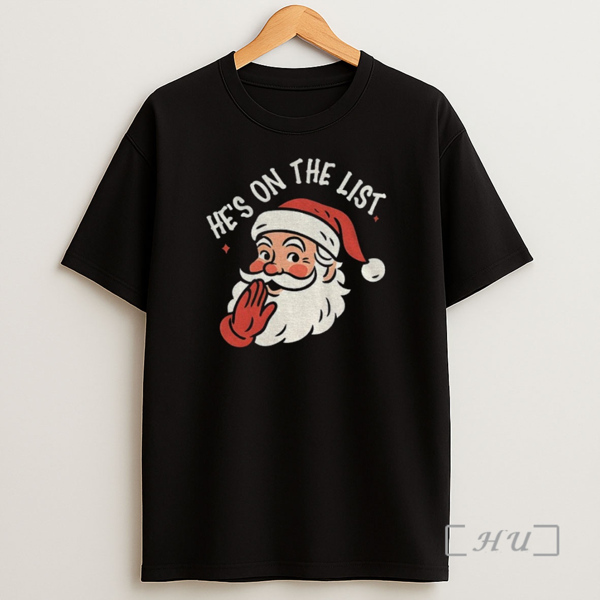 Officials Hes On The List Holiday Political Protest Anti Trump Christmas Premium Shirt Sweatshirt Tee