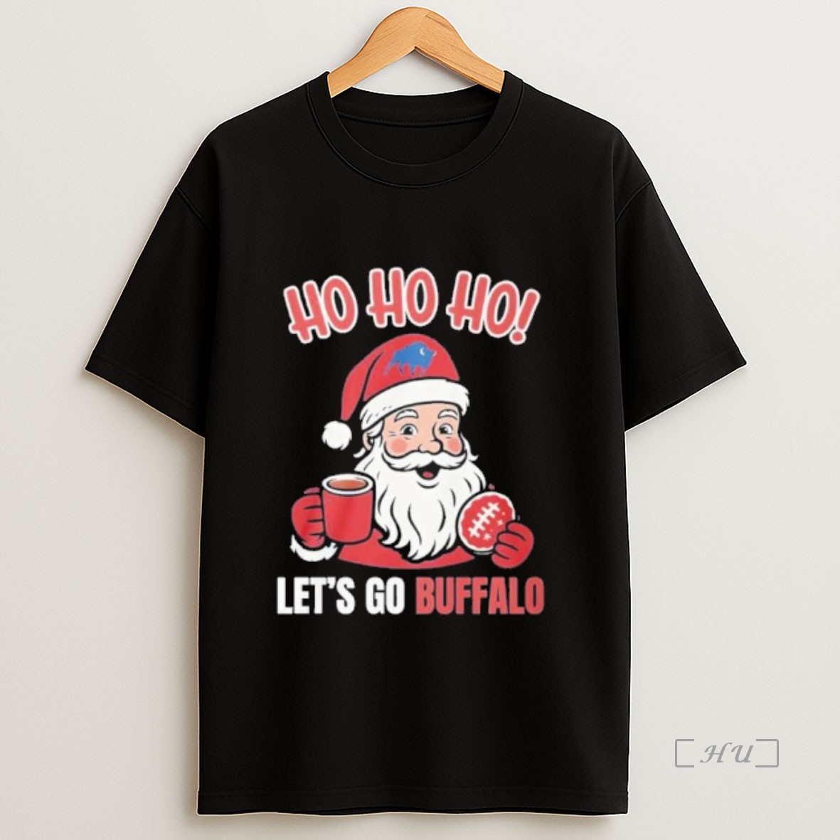 Officials Ho Ho Ho Santa Claus Buffalo Bills Lets Go Christmas Premium Shirt Sweatshirt Tee