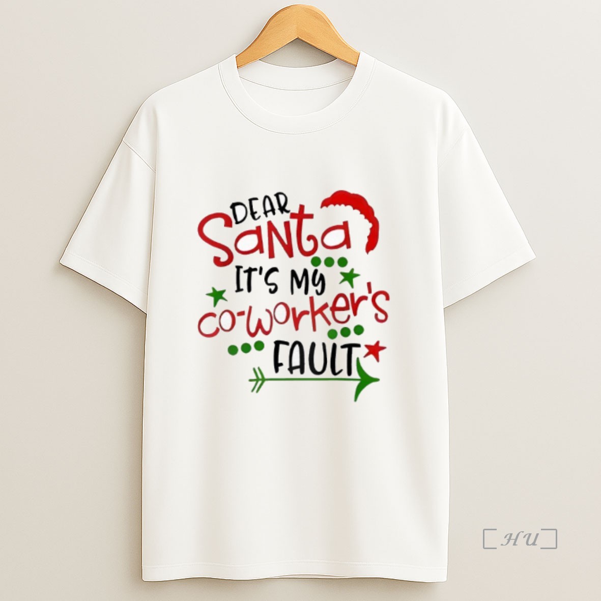 Officials Hodear Santa Its My Coworkers Fault Premium Shirt Sweatshirt Tee