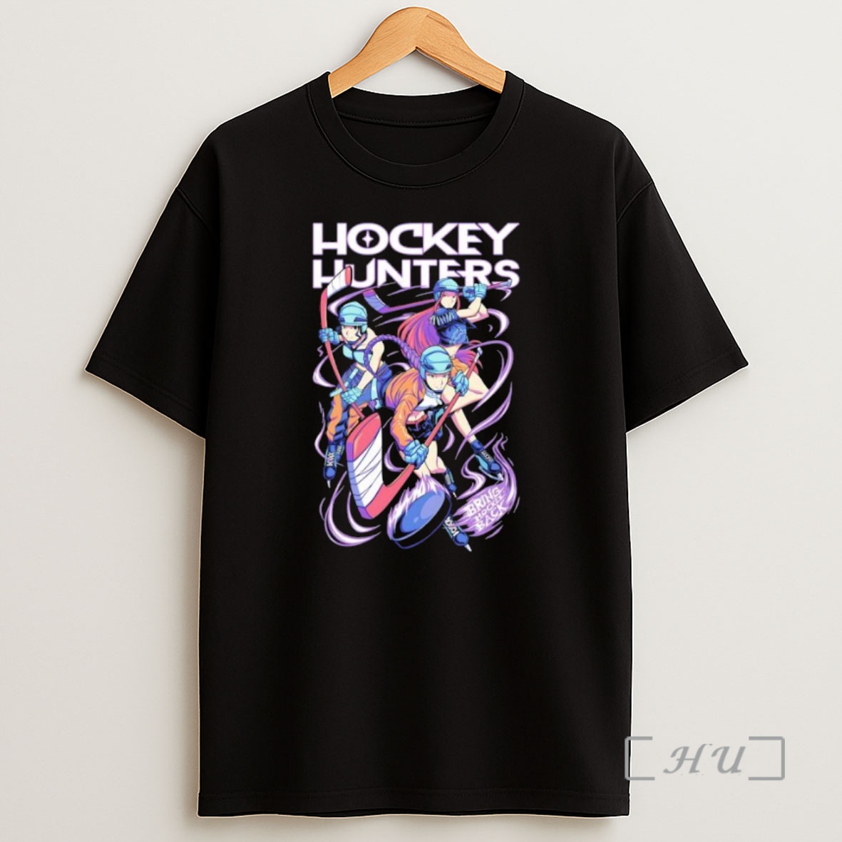 Officials Hockey Hunters Bring Hockey Back Characters Premium Shirt Sweatshirt Tee