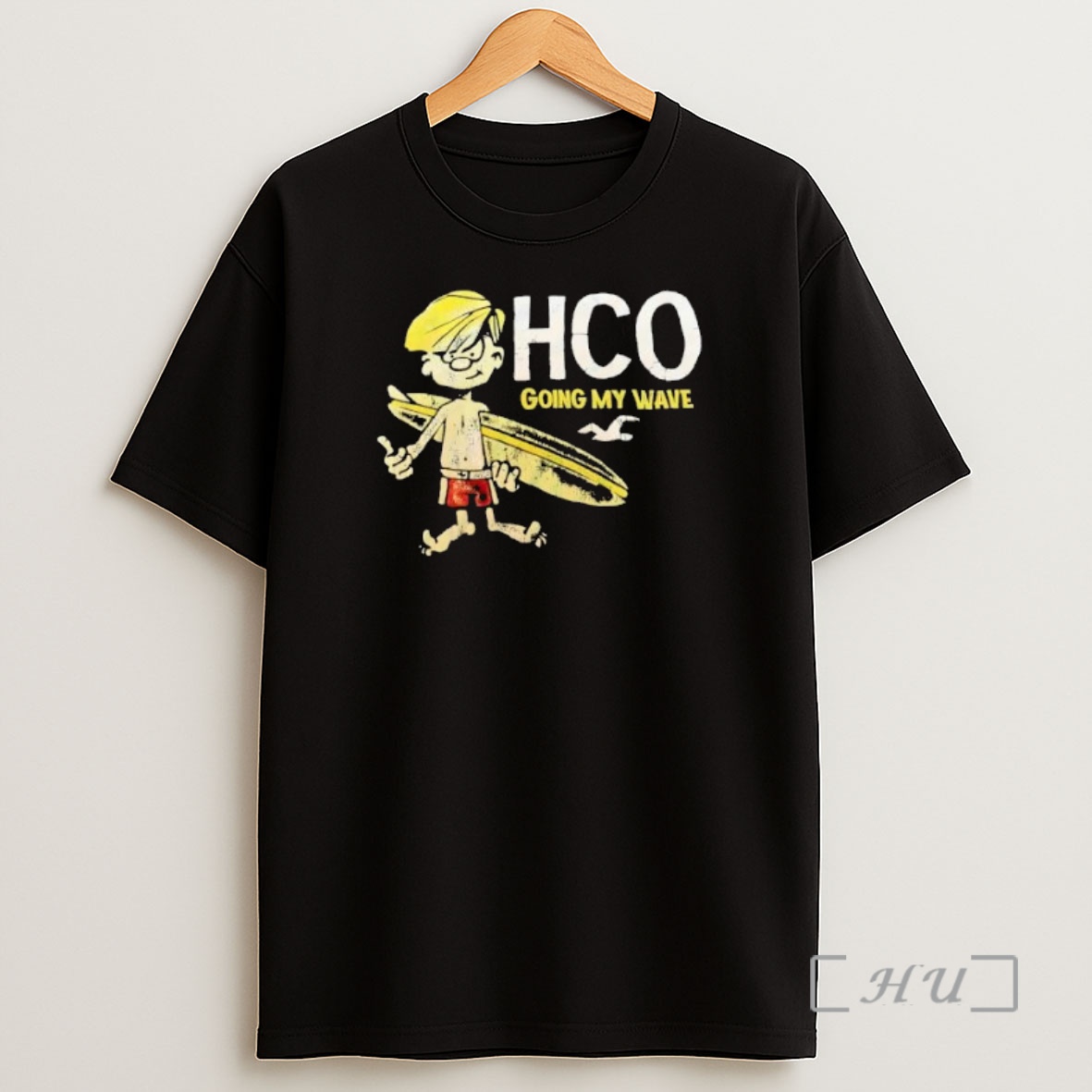 Officials Hollister Co Going My Wave Retro Premium Shirt Sweatshirt Tee