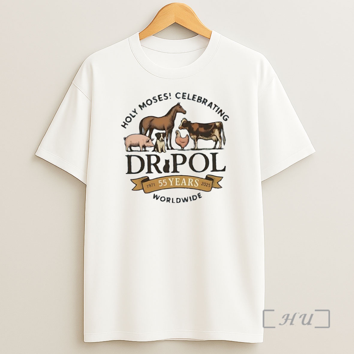 Officials Holy Moses Celebrating De Pol 55 Years Worldwide Premium Shirt Sweatshirt Tee