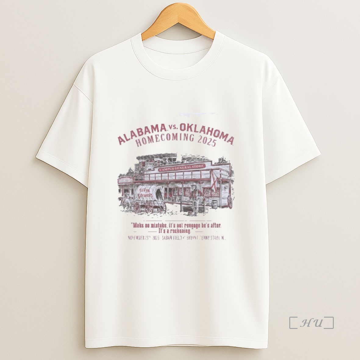 Officials Homecoming 2025 Alabama Vs Oklahoma Premium Shirt Sweatshirt Tee