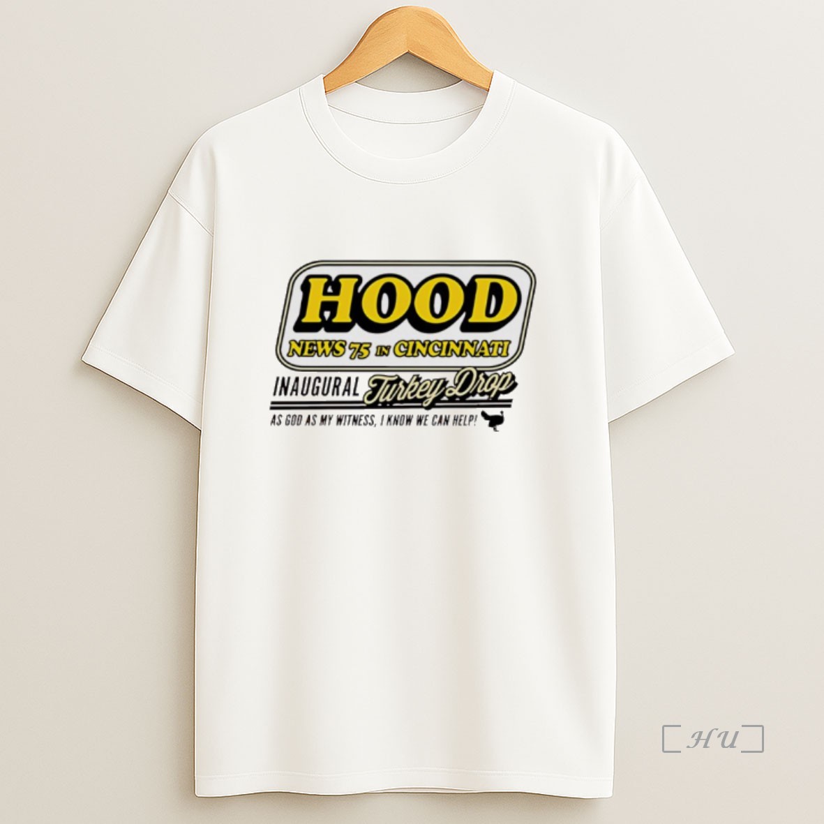 Officials Hood News 75 Inaugural Turkey Drop As God As My Witness I Know We Can Help Premium Shirt Sweatshirt Tee
