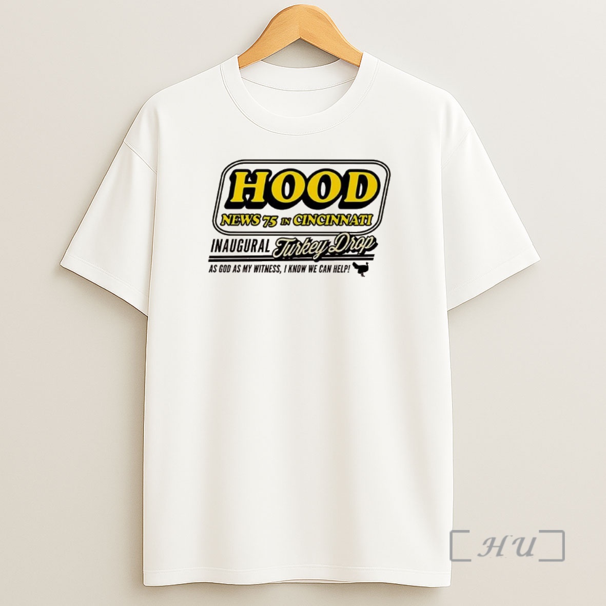 Officials Hood News 75 In Cincinnati Inaugural Turkey Drop Premium Shirt Sweatshirt Tee