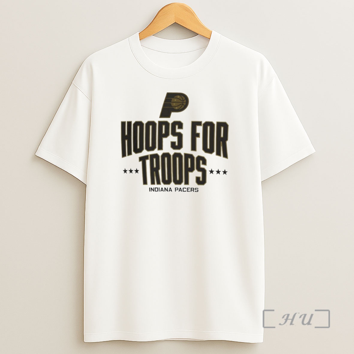 Officials Hoops For Troops Indiana Pacers Basketball Circle Premium Shirt Sweatshirt Tee