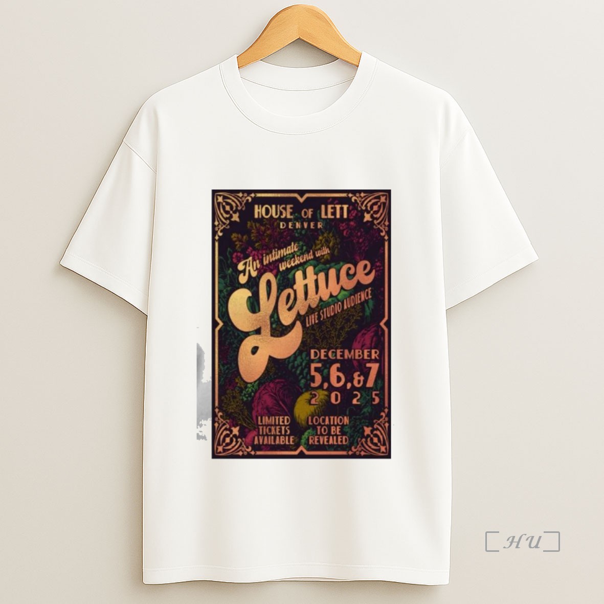 Officials House Of Lett Denver An Intimate Weekend With Lettuce Live Studio Audience In Denver Co Dec 5 7 2025 Premium Shirt Sweatshirt Tee