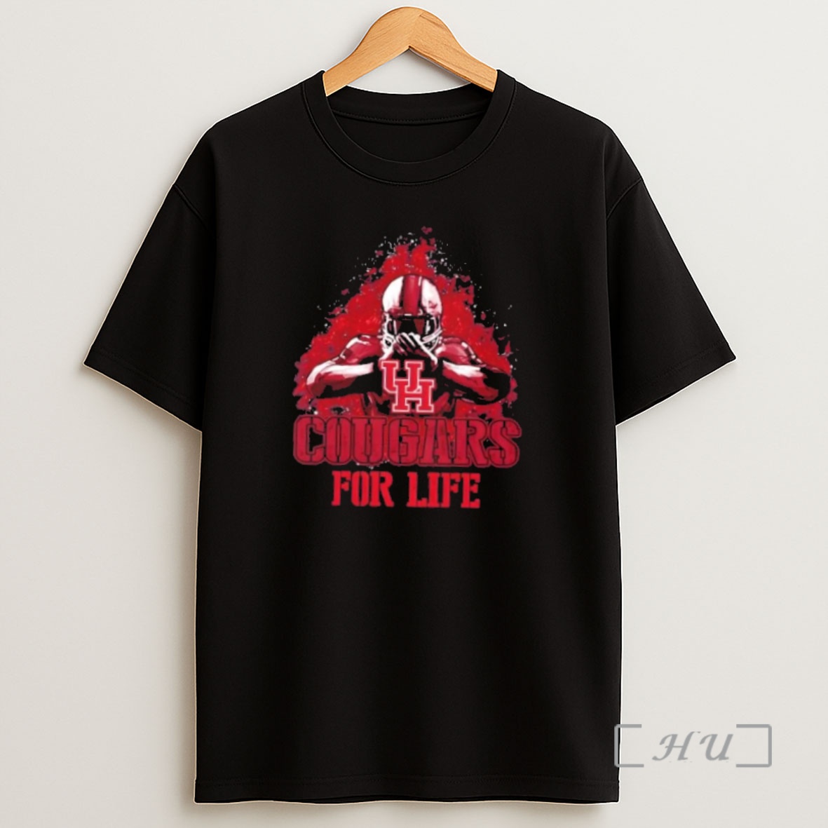 Officials Houston Cougars Football For Life Premium Shirt Sweatshirt Tee
